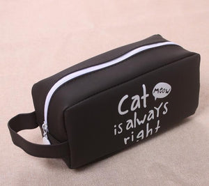 Cat Pencil Case - thehappywallet