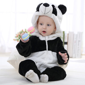 Infant Cartoon Animal Jumpsuit Sizes (0-24 Months) - thehappywallet