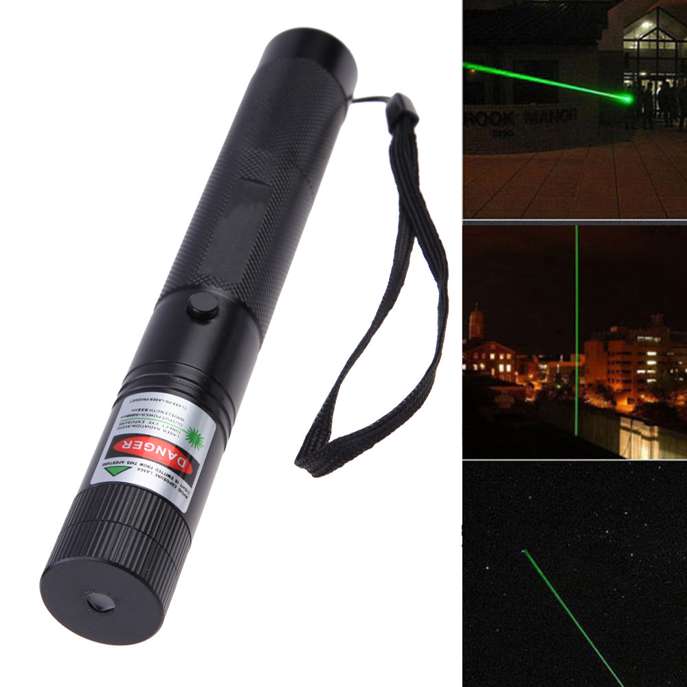 8000-10000 Meters Powerful Green Laser Pointer - thehappywallet