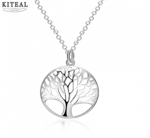 Tree Of Life Silver Pendant - thehappywallet