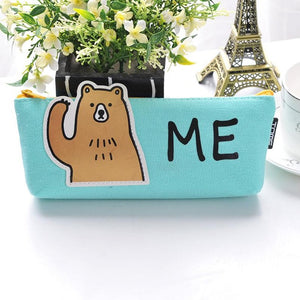 Animal Pencil Case - thehappywallet