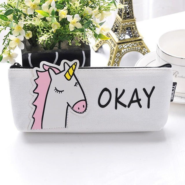 Animal Pencil Case - thehappywallet