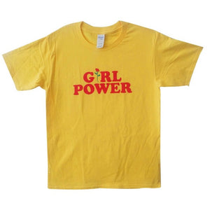 Girl Power Flower Rose T-Shirt - thehappywallet